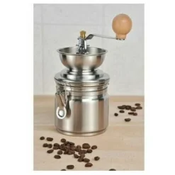 Coffee Grinder With Ceramic Grinder, Stainless Steel