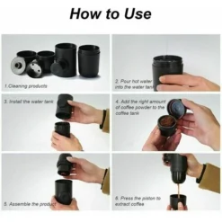 70ml Manual Coffee Maker Portable For Campar Hiking Portable Coffee Maker Mini Ground Coffee Maker Espresso Machine Manual Coffee Maker 9 70ml Manual Coffee Maker Portable For Campar Hiking Portable Coffee Maker Mini Ground Coffee Maker Espresso Machine Manual Coffee Maker -Kitchen Appliances Store 95654980 5