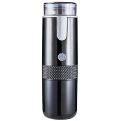 Espresso Maker With Battery Powered Coffee Maker, Electric Car Travel, Camping, Boating, Hiking Compatible, Rechargeable Battery