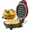 GTA Waffle Maker, Mini Electric Stainless Steel Waffle Maker, Non-Stick Coating, Non-Slip Feet For Home, Breakfast, Lunch Or Personal Snacks