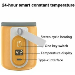 USB Portable Breast Milk Bottle Warmer, Fast Charging And Accurate Heating Of Car And Travel Bottle Warmers, Automatic Insulated Baby Bottle Warmer Fo -Kitchen Appliances Store 95726486 3