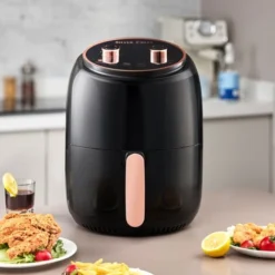 Livingandhome Black 8L Electric Air Fryer