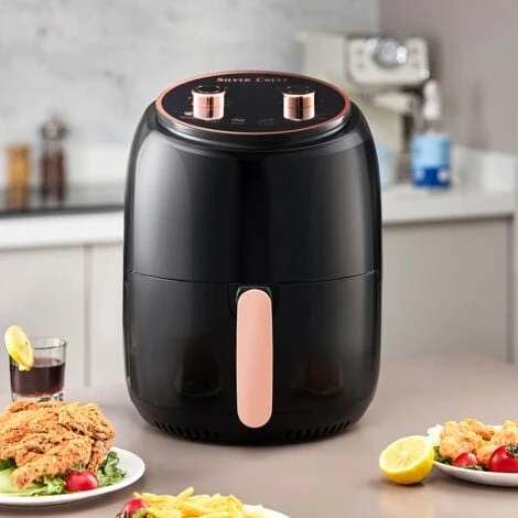 Livingandhome Black 8L Electric Air Fryer 1 Livingandhome Black 8L Electric Air Fryer
