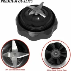 1pc Blender Blade Knife Replacement Blade For Combo Blender, Combo Blender Blade Spare Parts -Kitchen Appliances Store 95948143 4