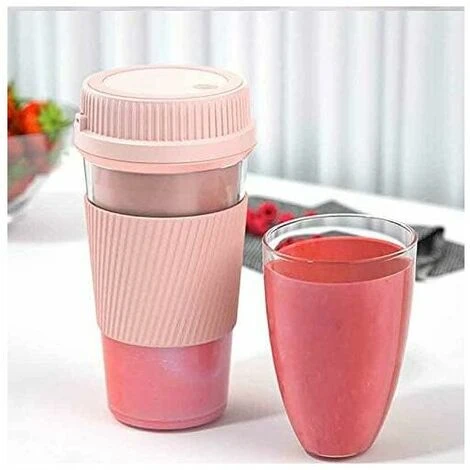 Multifunctional Portable Electric Juicer USB Smoothie Blender Blender Food Processor Electric Juicer Pink 1 Multifunctional Portable Electric Juicer USB Smoothie Blender Blender Food Processor Electric Juicer Pink