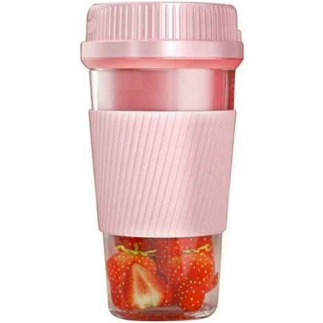 Multifunctional Portable Electric Juicer USB Smoothie Blender Blender Food Processor Electric Juicer Pink 2 Multifunctional Portable Electric Juicer USB Smoothie Blender Blender Food Processor Electric Juicer Pink - Image 2