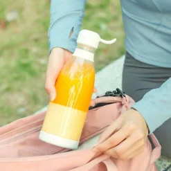 Portable Juicer Cup USB Charge Mini 300ml Small Blender 40W Power 18000 Rpm Electric Juicer Accompanying Juice Cup，Type 1 -Kitchen Appliances Store 96000575 3