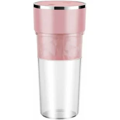 Juicer Cup Smoothie And Shakes Blender Mixeur De Fruits Mini Portable Mixer Cup USB Rechargeable Fruit Blender Cup Lavable Juicer Cup 400ML Fruits Légumes Blender Cup