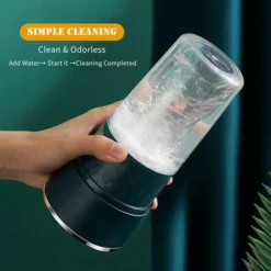 Juicer Cup Smoothie And Shakes Blender Mixeur De Fruits Mini Portable Mixer Cup USB Rechargeable Fruit Blender Cup Lavable Juicer Cup 400ML Fruits Légumes Blender Cup -Kitchen Appliances Store 96003809 4