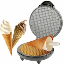 Multifunctional 8.3in Double Side Pancake Maker Crispy Omelet Pan Non-stick Ice Cream Cone Machine Easy To Clean 220V -Kitchen Appliances Store 96004099 3