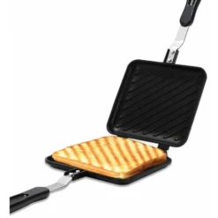 Nonstick Toasted Sandwich Maker Toasted Sandwich Panini Maker With Insulated Handle Hot Sandwich Maker Toasted Cheese Maker -Kitchen Appliances Store 96005123 5