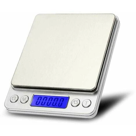 I2000 3kg 0.1g Mini Digital Scale Stainless Steel Platform Weighing 1 I2000 3kg 0.1g Mini Digital Scale Stainless Steel Platform Weighing