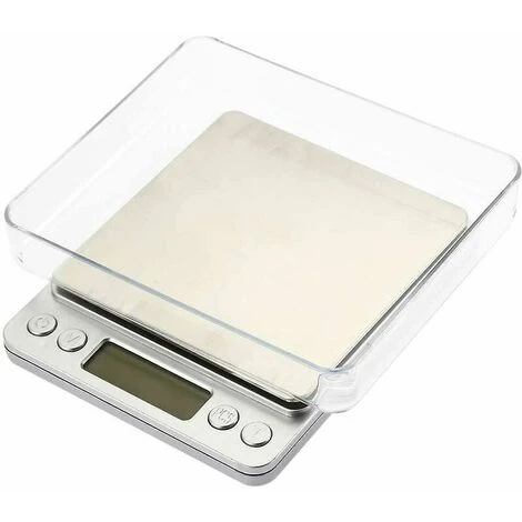 I2000 3kg 0.1g Mini Digital Scale Stainless Steel Platform Weighing 4 I2000 3kg 0.1g Mini Digital Scale Stainless Steel Platform Weighing - Image 4