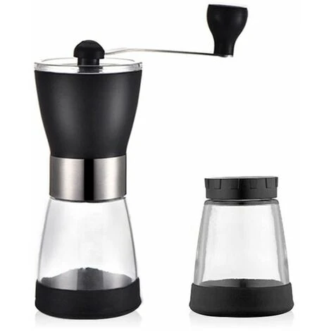 Manual Coffee Grinder, Adjustable Portable Coffee Grinder With Stainless Steel Compact Size Perfect For Travel/Camping/Office 1 Manual Coffee Grinder, Adjustable Portable Coffee Grinder With Stainless Steel Compact Size Perfect For Travel/Camping/Office