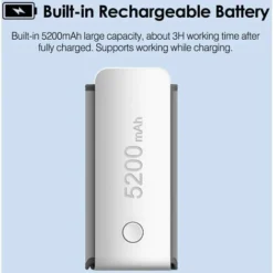 Portable Wireless Baby Bottle Warmer Travel Breastmilk Warmer Cooler Bag Built-in Battery With USB Charging Cable (White) -Kitchen Appliances Store 96246967 3