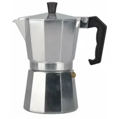 Aluminum Stovetop, Percolator Pot For Espresso, Mocha, Cuban Coffee, Cappuccino, Latte And More, Perfect For Camping, Strong, Long-Lasting, Silver, 1 Cup 9 Aluminum Stovetop, Percolator Pot For Espresso, Mocha, Cuban Coffee, Cappuccino, Latte And More, Perfect For Camping, Strong, Long-Lasting, Silver, 1 Cup -Kitchen Appliances Store 97100093 5
