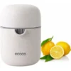Simple Manual Lemon Squeezer And Squeezer Small Portable Citrus Squeezer With Two Modes Of Use For Different Fruits (Wheat Color)
