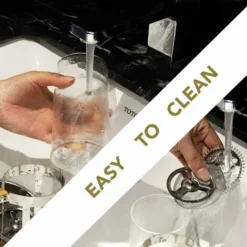 French Press Coffee Maker, 350ml 12oz 1-2 Cup French Press, Small Borosilicate Glass Tea Press With Bamboo Handle 8 French Press Coffee Maker, 350ml 12oz 1-2 Cup French Press, Small Borosilicate Glass Tea Press With Bamboo Handle -Kitchen Appliances Store 97102721 4