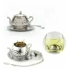2Pcs Tea Infuser Teapot - Stainless Steel Infuser (Silver)
