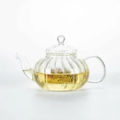 Glass Teapot With Pumpkin Design Infuser (Pumpkin Teapot 600ml)