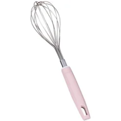 Stainless Steel Kitchen Handle Egg Beater Pasta Stick Baking Tool Cream Whisk Hand Dough Mixer
