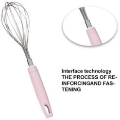 Stainless Steel Kitchen Handle Egg Beater Pasta Stick Baking Tool Cream Whisk Hand Dough Mixer -Kitchen Appliances Store 97382275 3