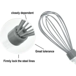 Egg Beater Stainless Steel Manual Egg Beater Household Whipped Cream Egg Cake Baking Tool -Kitchen Appliances Store 97382322 3