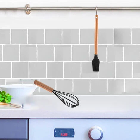 2-Piece Silicone Cookware Set With Wooden Handle, Non-Toxic And Non-Stick, Heat Resistant And Dishwasher Safe 5 2-Piece Silicone Cookware Set With Wooden Handle, Non-Toxic And Non-Stick, Heat Resistant And Dishwasher Safe - Image 5