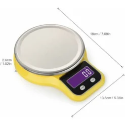 Kitchen Scale,High Precision Electronic Kitchen Scale/Stainless Food Scale Mini Electronic Platform Scale -Kitchen Appliances Store 97454811 3