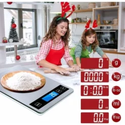 Electronic Kitchen Scale - Precision Kitchen Scale 15 Kg And A Precision Kitchen Scale 1g - G/kg/lb: Oz/ml/fl'oz - USB Or Battery-powered Mechanical Kitchen Scale -Kitchen Appliances Store 97455690 4