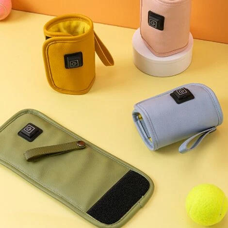 USB Baby Bottle Warmer,USB Baby Bottle Warmer,Baby Food Warmer,Infant Bottle Bag,Portable Travel Milk Warmer Thermostat Insulation Lid(pink,no Bottle) 3 USB Baby Bottle Warmer,USB Baby Bottle Warmer,Baby Food Warmer,Infant Bottle Bag,Portable Travel Milk Warmer Thermostat Insulation Lid(pink,no Bottle) - Image 3