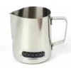 600ml Temperature Stick Pull Flower Cup Stainless Steel Pull Flower Cup Coffee Pot With Thermometer