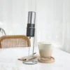 Handheld Milk Frother, Electric Milk Blender Froth Machine, Stirred Beverage Blender For Latte, Cappuccino, Hot Chocolate, Drinks, High Speed 14000 RPM (battery Not Included, With Stand)