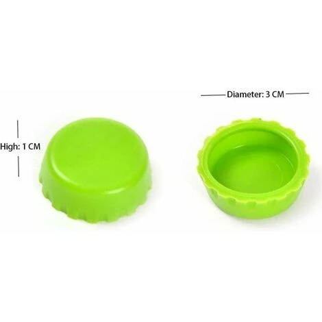 Pack Silicone Crown Cap, Bottle Cap, Environmentally Friendly Silicone Cap, Reusable Beer Cap Random Color 2 Pack Silicone Crown Cap, Bottle Cap, Environmentally Friendly Silicone Cap, Reusable Beer Cap Random Color - Image 2
