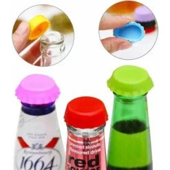 Pack Silicone Crown Cap, Bottle Cap, Environmentally Friendly Silicone Cap, Reusable Beer Cap Random Color 7 Pack Silicone Crown Cap, Bottle Cap, Environmentally Friendly Silicone Cap, Reusable Beer Cap Random Color -Kitchen Appliances Store 97929752 3