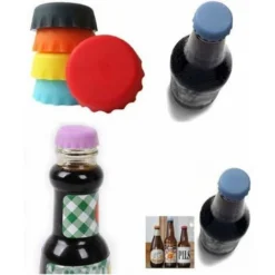 Pack Silicone Crown Cap, Bottle Cap, Environmentally Friendly Silicone Cap, Reusable Beer Cap Random Color 8 Pack Silicone Crown Cap, Bottle Cap, Environmentally Friendly Silicone Cap, Reusable Beer Cap Random Color -Kitchen Appliances Store 97929752 4