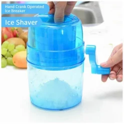 Ice Shaver, Shaved Ice Machine, Hand Crank Operated Ice Breaker Ice Crusher Maker Snow Cone Machine With Stainless Steel Blades For Fast Crushing, Fun And Easy Iced Treat -Kitchen Appliances Store 98030505 5