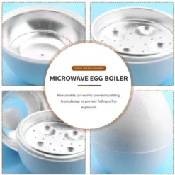 Egg Pod - Egg Boiler Egg Steamer Perfect Eggs And Loosen The Shell 8 Egg Pod - Egg Boiler Egg Steamer Perfect Eggs And Loosen The Shell -Kitchen Appliances Store 98092273 4