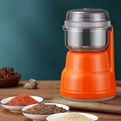 Electric Coffee Grinder Beans Spices Blender Grains Machine Kitchen Multifunctional Coffee Chopper B -Kitchen Appliances Store 98092677 4