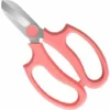 Floral Shears, Premium Steel Garden Pruning Shears Floral Fruits Leaf Scissors Hand Pruner Snip Trimming Tool For Gardening Flower Arrangement, Pink