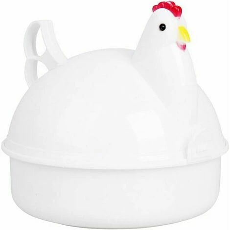 Electric Egg Cooker Microwave Chicken Shape 4 Microwave Eggs Steamer 3 Electric Egg Cooker Microwave Chicken Shape 4 Microwave Eggs Steamer - Image 3
