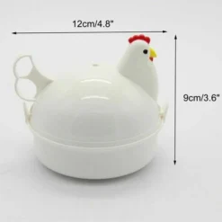 Electric Egg Cooker Microwave Chicken Shape 4 Microwave Eggs Steamer 8 Electric Egg Cooker Microwave Chicken Shape 4 Microwave Eggs Steamer -Kitchen Appliances Store 98627354 4