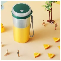 Juice Cup Juice Cup Small Portable Household Fruit Machine Dark Green Juicer 6 Leaves -Kitchen Appliances Store 98630756 3
