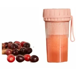 Juicing Cup Portable Juicer USB Charging Household Small Juicer Powder 6 Leaf Knife