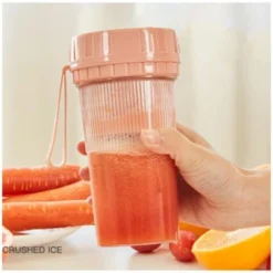 Juicing Cup Portable Juicer USB Charging Household Small Juicer Powder 6 Leaf Knife -Kitchen Appliances Store 98631237 5