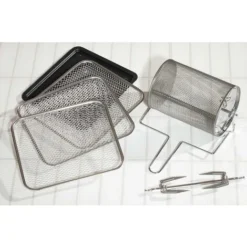 Daewoo 12L Digital Rotisserie Air Fryer Oven 1800W Black SDA1551GE 8 Daewoo 12L Digital Rotisserie Air Fryer Oven 1800W Black SDA1551GE -Kitchen Appliances Store 98796050 4