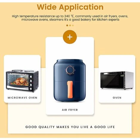 Silicone Air Fryer Basket Air Fryer Silicone Pot Reusable Silicone Basket 19.5cm Air Fryer Essential Accessory For Hot Air Fryer Microwave Frying Pan(Red) ZQYRLAR 3 Silicone Air Fryer Basket Air Fryer Silicone Pot Reusable Silicone Basket 19.5cm Air Fryer Essential Accessory For Hot Air Fryer Microwave Frying Pan(Red) ZQYRLAR - Image 3