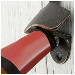 Set Of 6 Rustic Beer Bottles Wall Mounted With Fixing Screws For Chencafe Bar -Kitchen Appliances Store 99032049 4