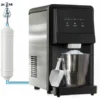26KG/24H Ice Maker Self Dispensing Countertop Nugget Ice Maker Self-cleaning