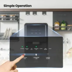 26KG/24H Ice Maker Self Dispensing Countertop Nugget Ice Maker Self-cleaning -Kitchen Appliances Store 99357846 4